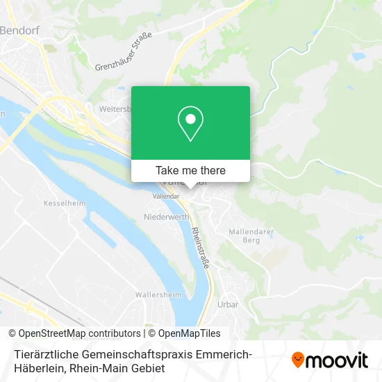 Tierärztliche Gemeinschaftspraxis Emmerich-Häberlein map