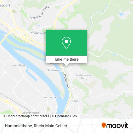 Карта Humboldthöhe