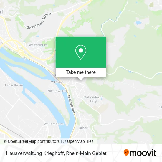 Карта Hausverwaltung Krieghoff