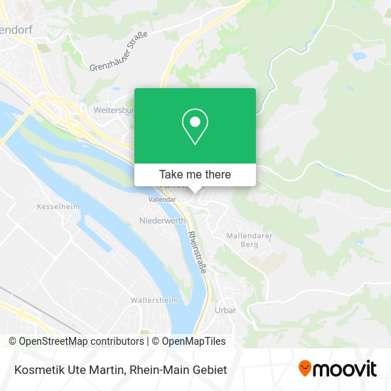 Карта Kosmetik Ute Martin