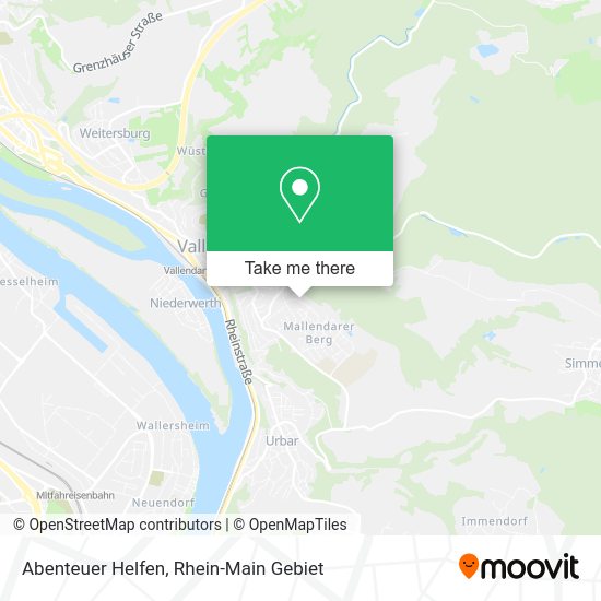 Карта Abenteuer Helfen