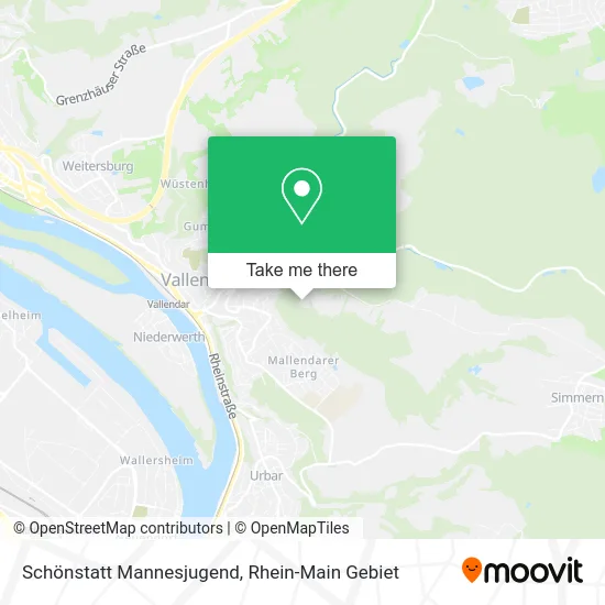 Карта Schönstatt Mannesjugend