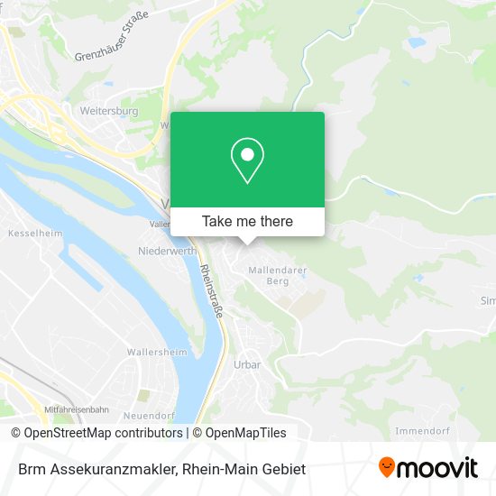 Карта Brm Assekuranzmakler