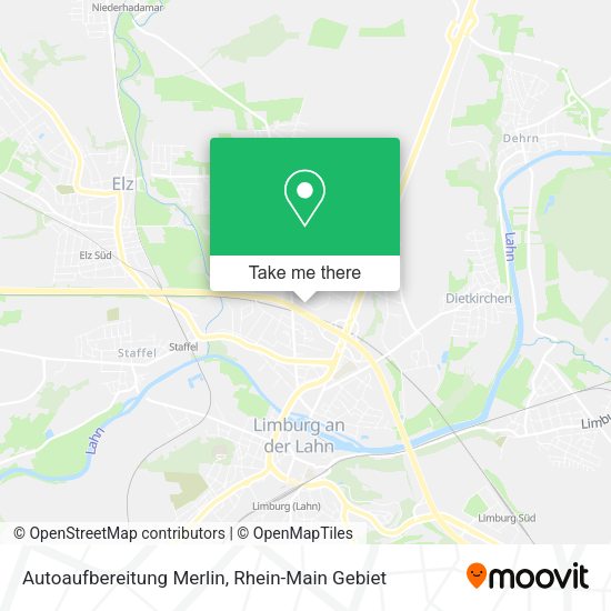 Карта Autoaufbereitung Merlin