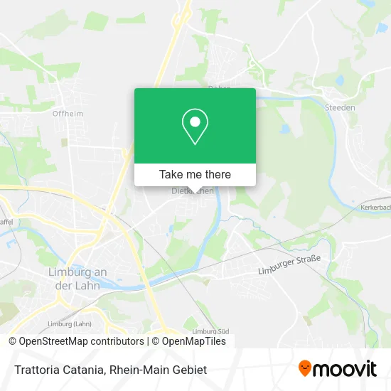 Карта Trattoria Catania