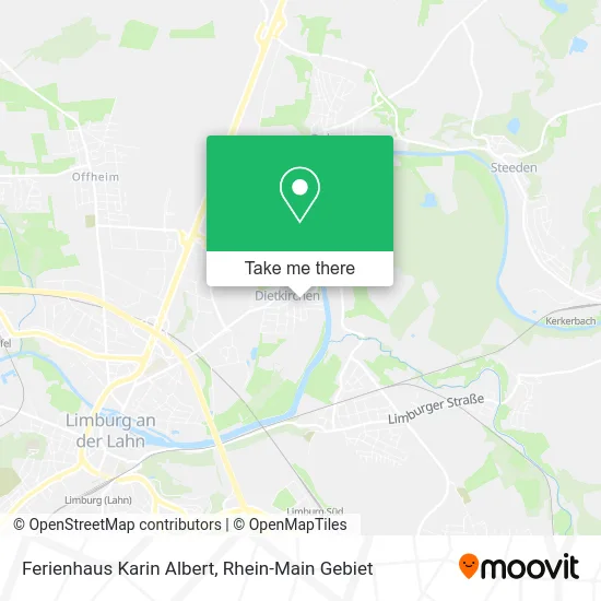 Карта Ferienhaus Karin Albert