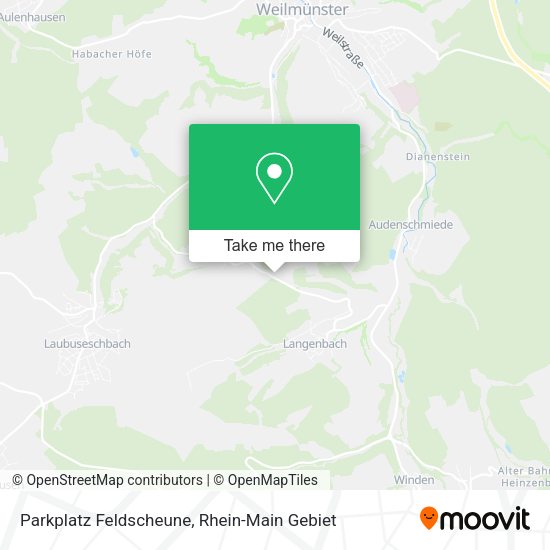 Карта Parkplatz Feldscheune