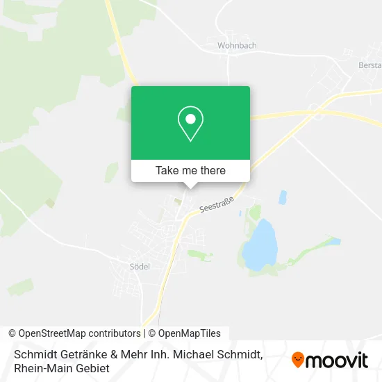 Карта Schmidt Getränke & Mehr Inh. Michael Schmidt