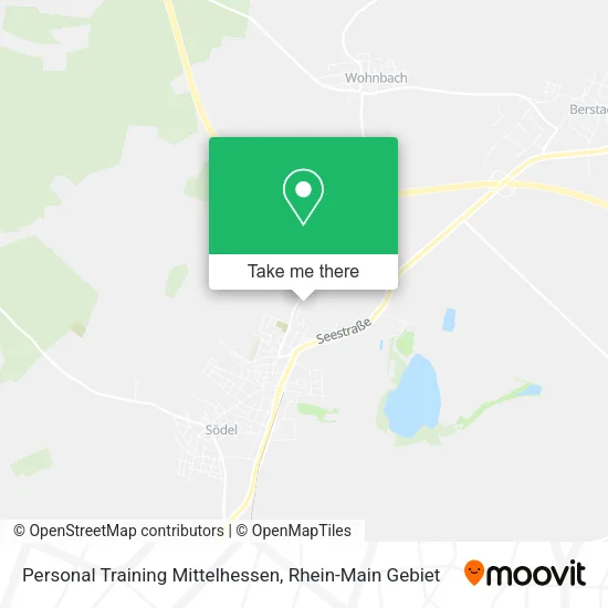 Карта Personal Training Mittelhessen