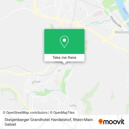 Карта Steigenberger Grandhotel Handelshof