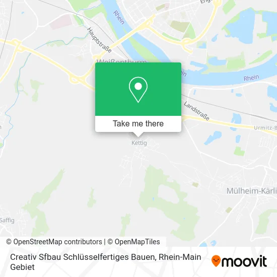 Карта Creativ Sfbau Schlüsselfertiges Bauen