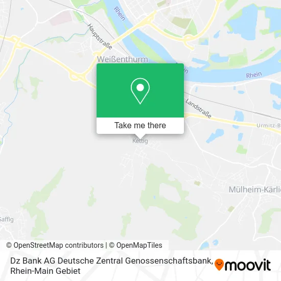 Карта Dz Bank AG Deutsche Zentral Genossenschaftsbank
