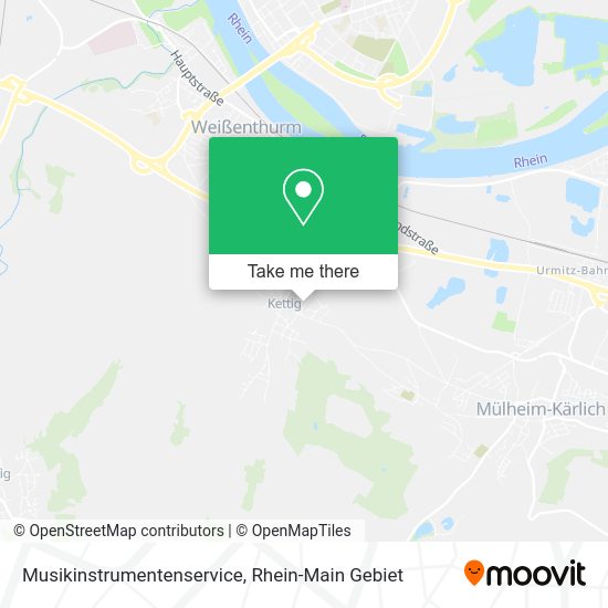 Карта Musikinstrumentenservice