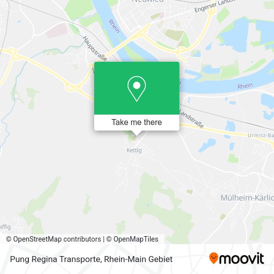 Карта Pung Regina Transporte