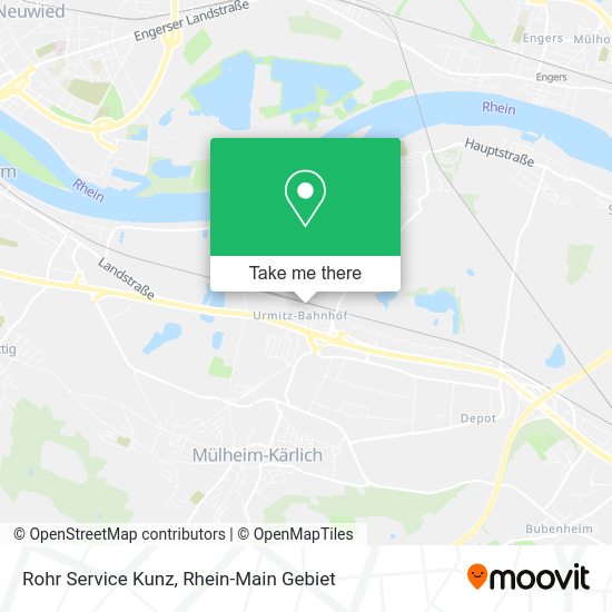 Карта Rohr Service Kunz