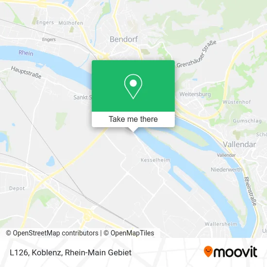 Карта L126, Koblenz