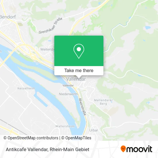 Карта Antikcafe Vallendar