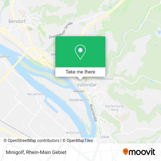 Карта Minigolf