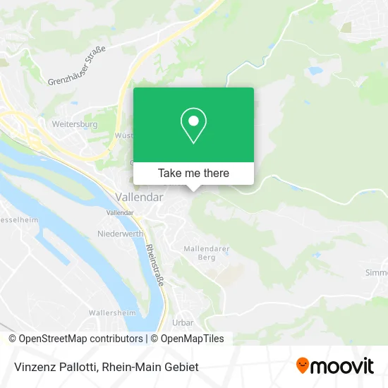 Карта Vinzenz Pallotti
