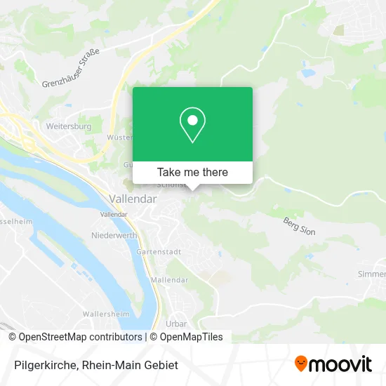 Pilgerkirche map