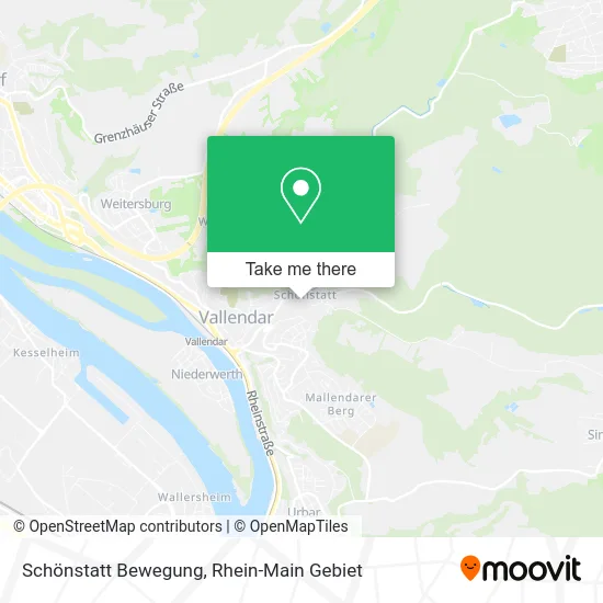 Карта Schönstatt Bewegung