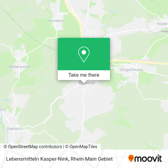 Карта Lebensmitteln Kasper-Nink