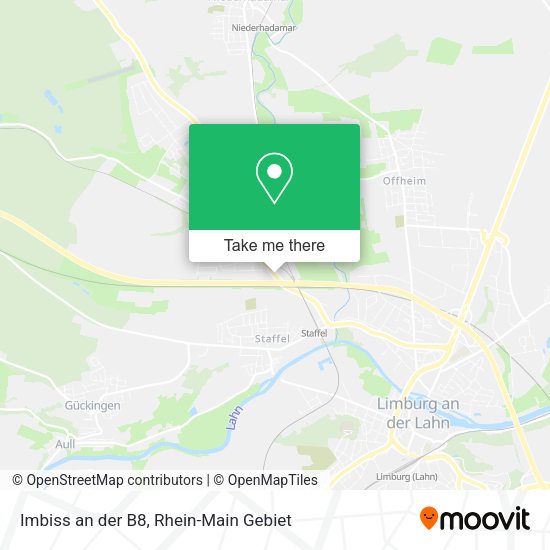 Карта Imbiss an der B8