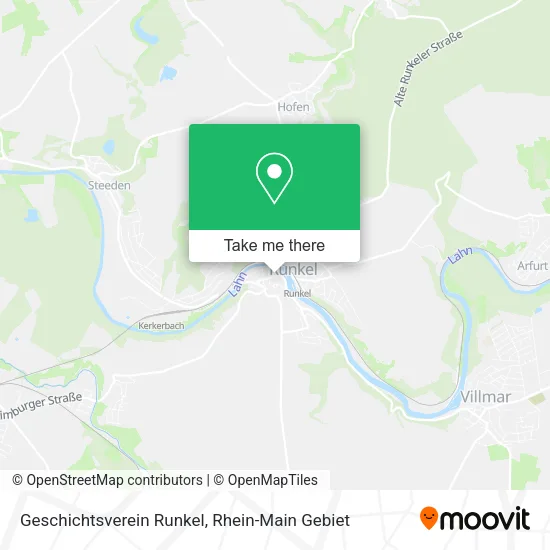 Карта Geschichtsverein Runkel