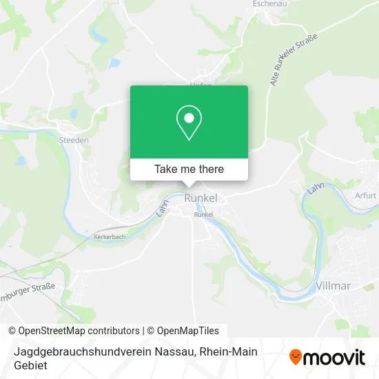 Карта Jagdgebrauchshundverein Nassau