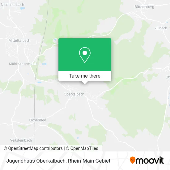 Карта Jugendhaus Oberkalbach