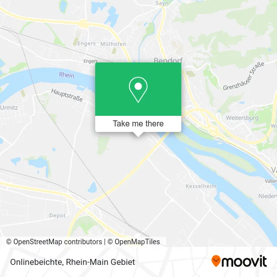 Onlinebeichte map