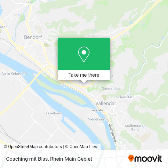 Карта Coaching mit Biss