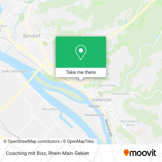 Карта Coaching mit Biss