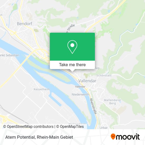 Карта Atem Potential