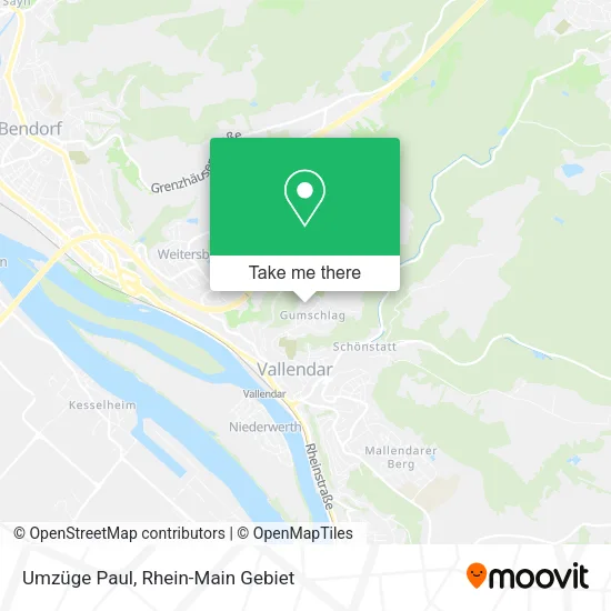 Карта Umzüge Paul