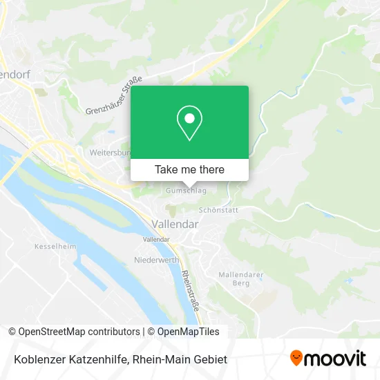 Карта Koblenzer Katzenhilfe