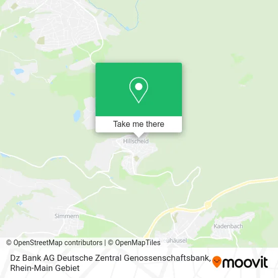 Карта Dz Bank AG Deutsche Zentral Genossenschaftsbank