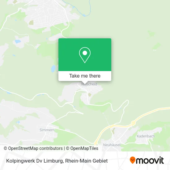 Карта Kolpingwerk Dv Limburg