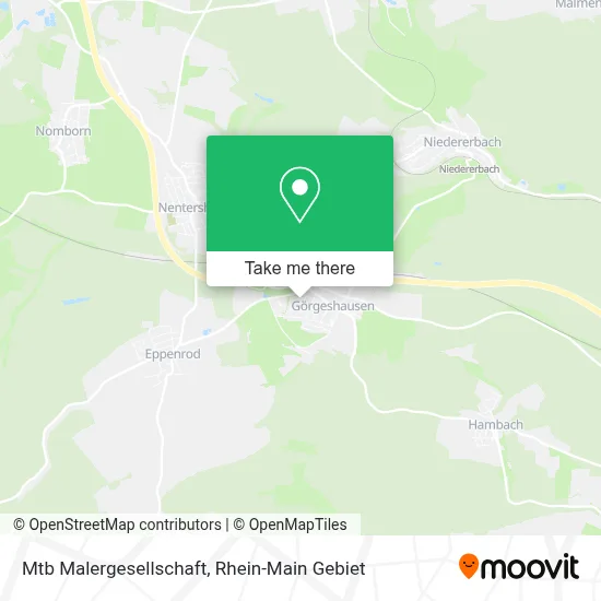 Mtb Malergesellschaft map
