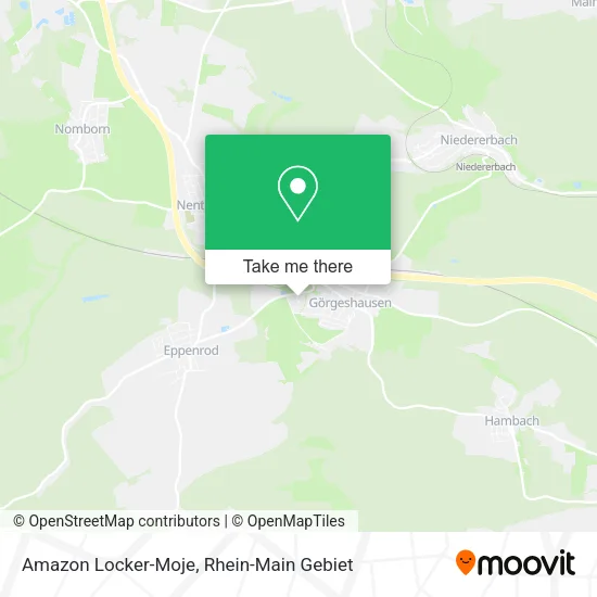 Карта Amazon Locker-Moje