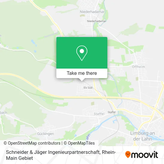 Карта Schneider & Jäger Ingenieurpartnerschaft