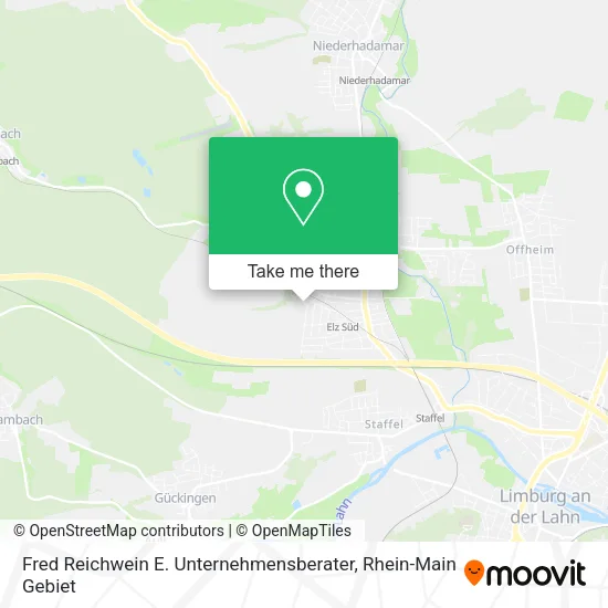 Карта Fred Reichwein E. Unternehmensberater