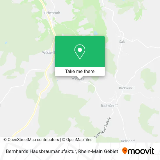 Карта Bernhards Hausbraumanufaktur