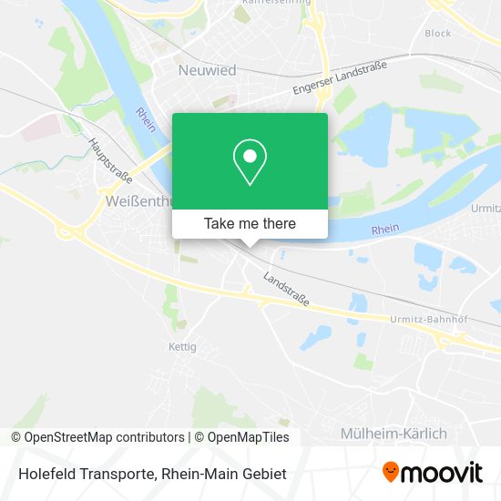 Карта Holefeld Transporte