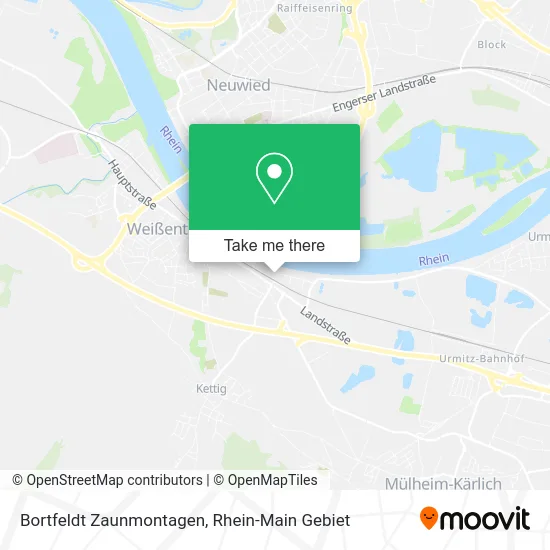 Карта Bortfeldt Zaunmontagen