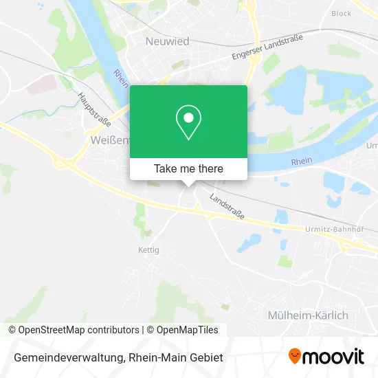 Карта Gemeindeverwaltung