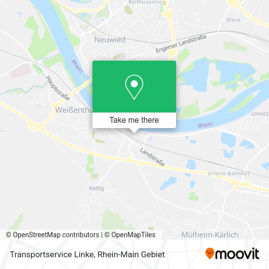 Карта Transportservice Linke