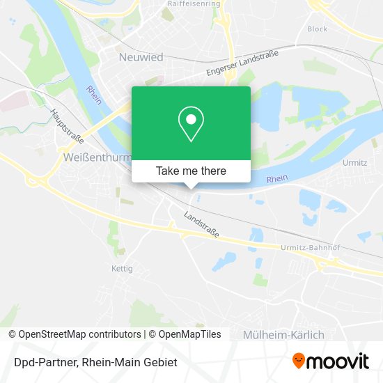 Карта Dpd-Partner