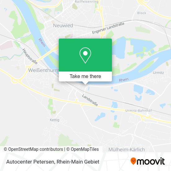 Карта Autocenter Petersen