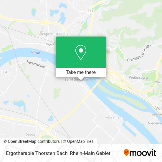 Карта Ergotherapie Thorsten Bach
